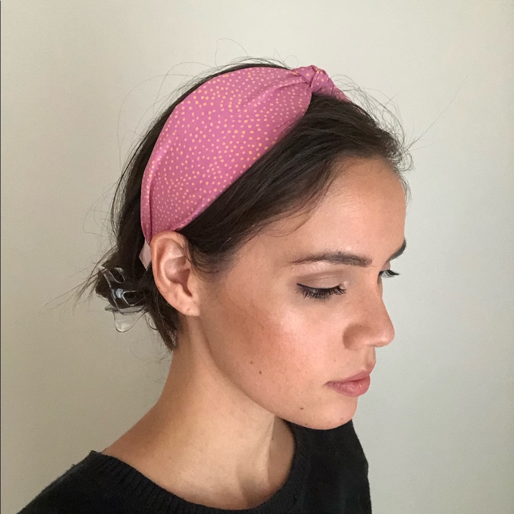 Wide Pink Headband